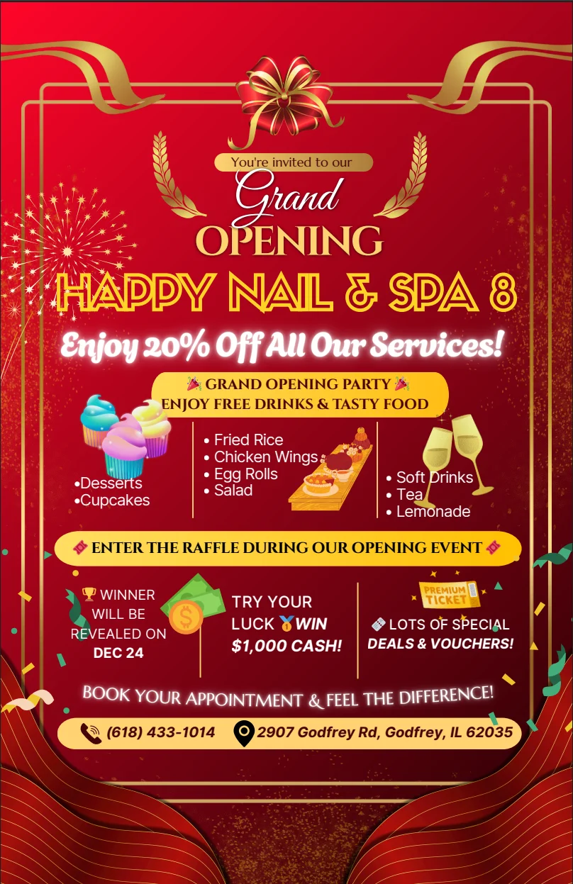 Happy Nails Spa 8 special offer